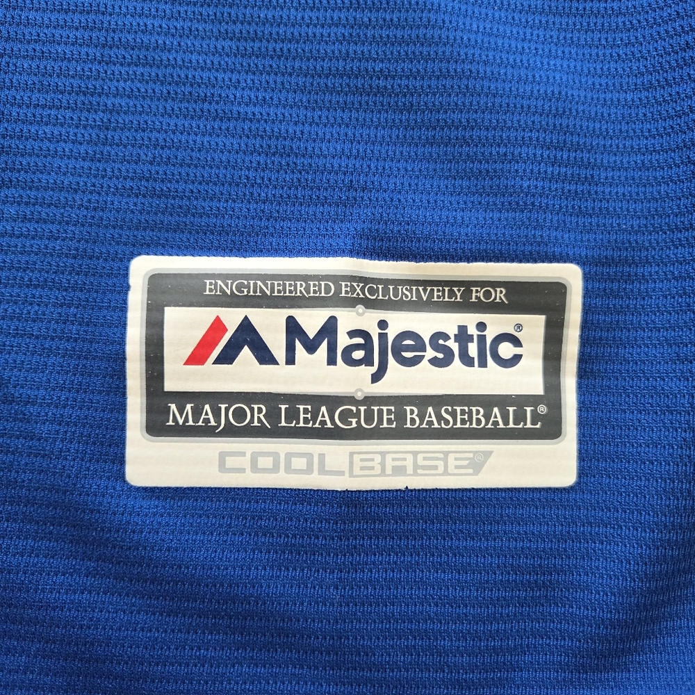 Chicago Cubs‎ BAEZ #9 Jersey 2XL Magestic Baseball 2016 World Series Patch Sport - Picture 7 of 12